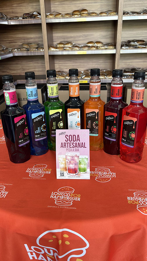 Produtos em destaque na distribuidora